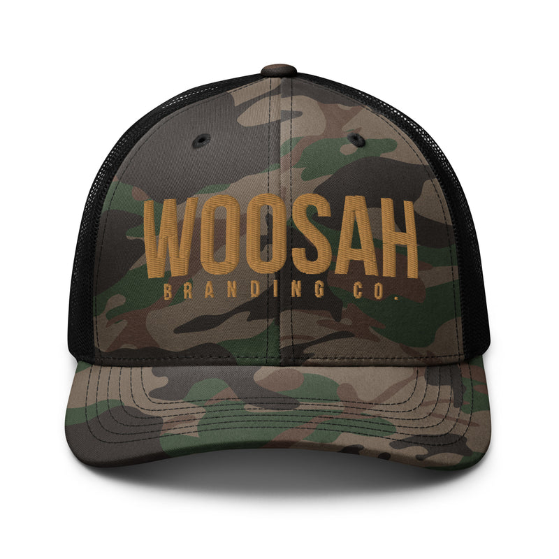 Woosah Logo Camouflage Snapback