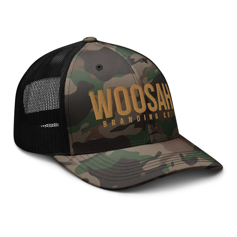 Woosah Logo Camouflage Snapback