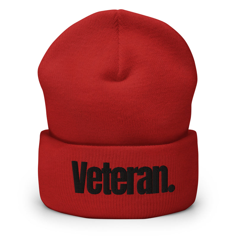 Woosah Veteran. Cuffed Beanie