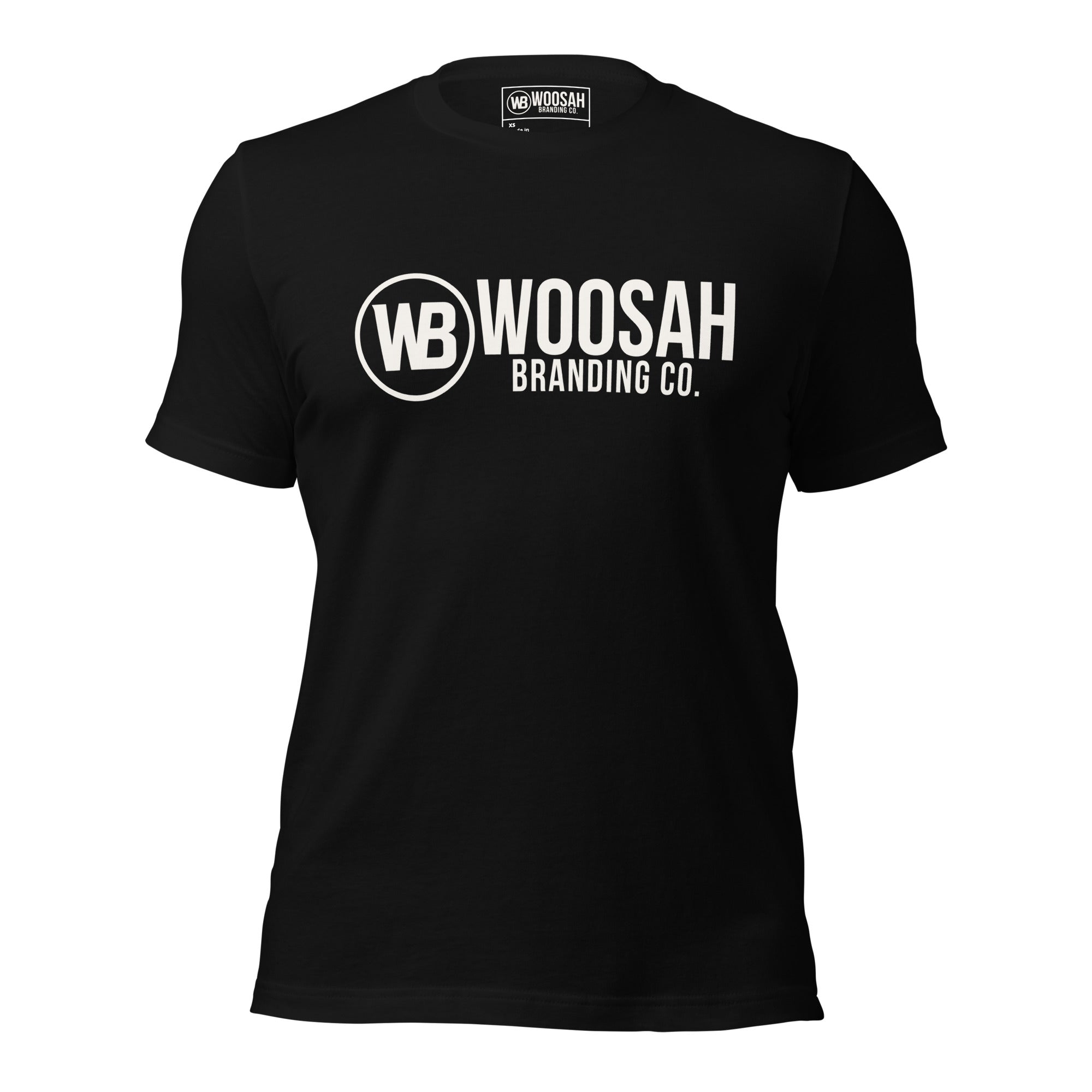 WB LOGO T-SHIRT - BLACK – Woosah Branding Company