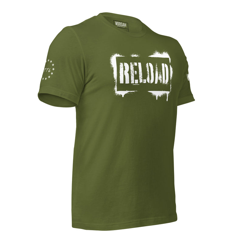 Woosah "Reload" Fitted Tee