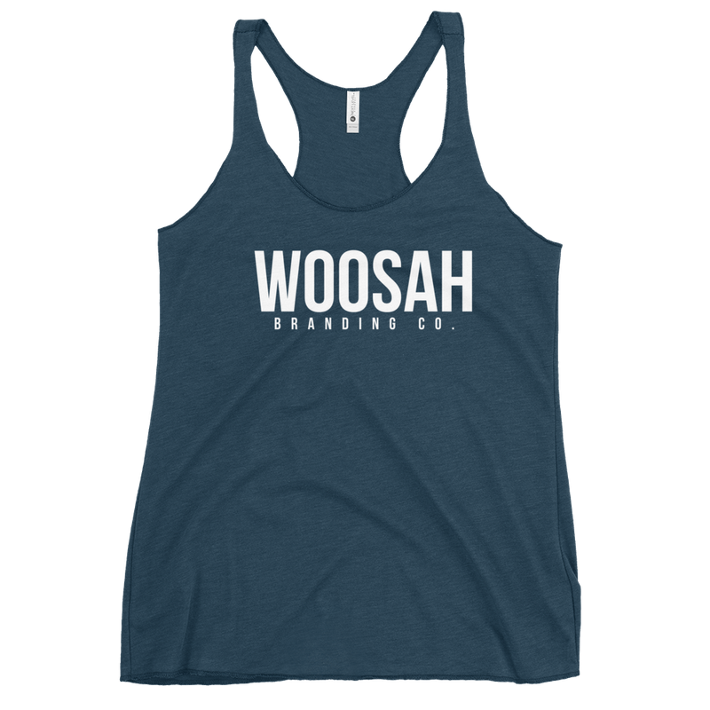 Woosah "Brand Logo" Women's Racerback Tank