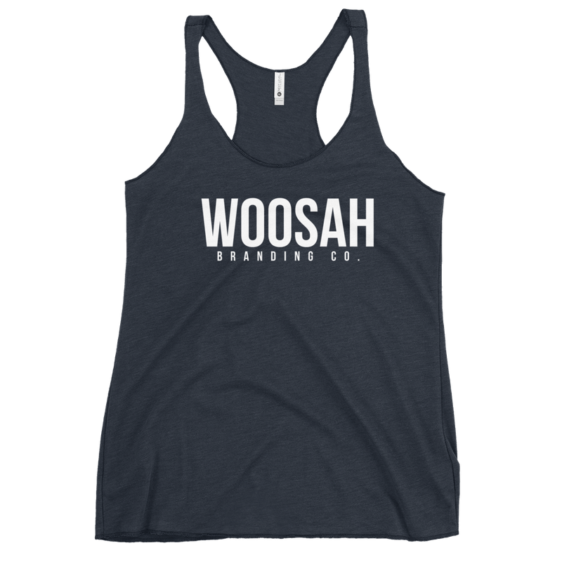 Woosah "Brand Logo" Women's Racerback Tank