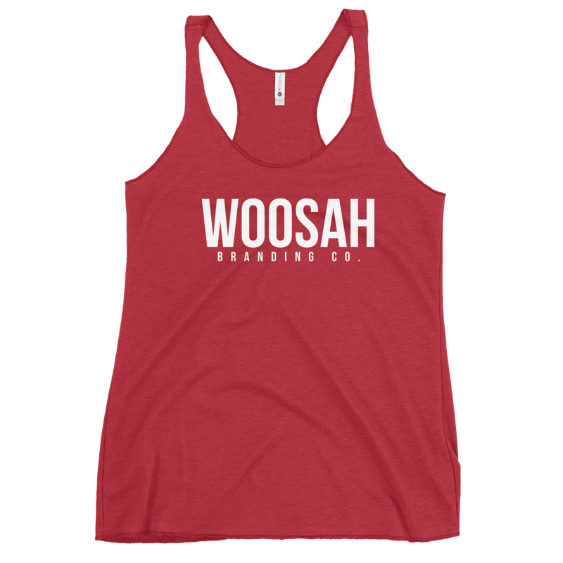 Woosah "Brand Logo" Women's Racerback Tank