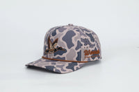 JUST DUCK SMOKE-BRUSH CAMO SNAPBACK HAT