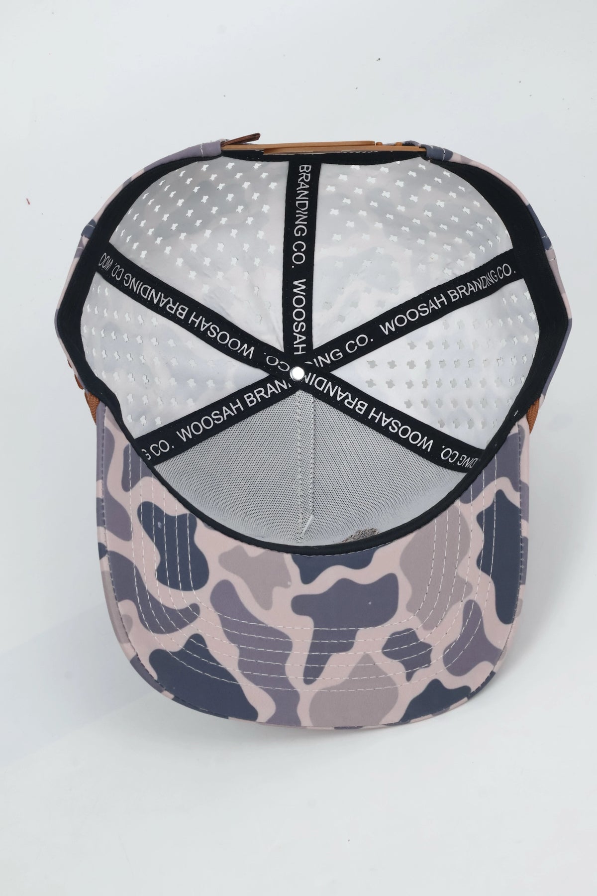 JUST DUCK SMOKE-BRUSH CAMO SNAPBACK HAT