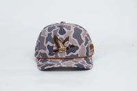 JUST DUCK SMOKE-BRUSH CAMO SNAPBACK HAT
