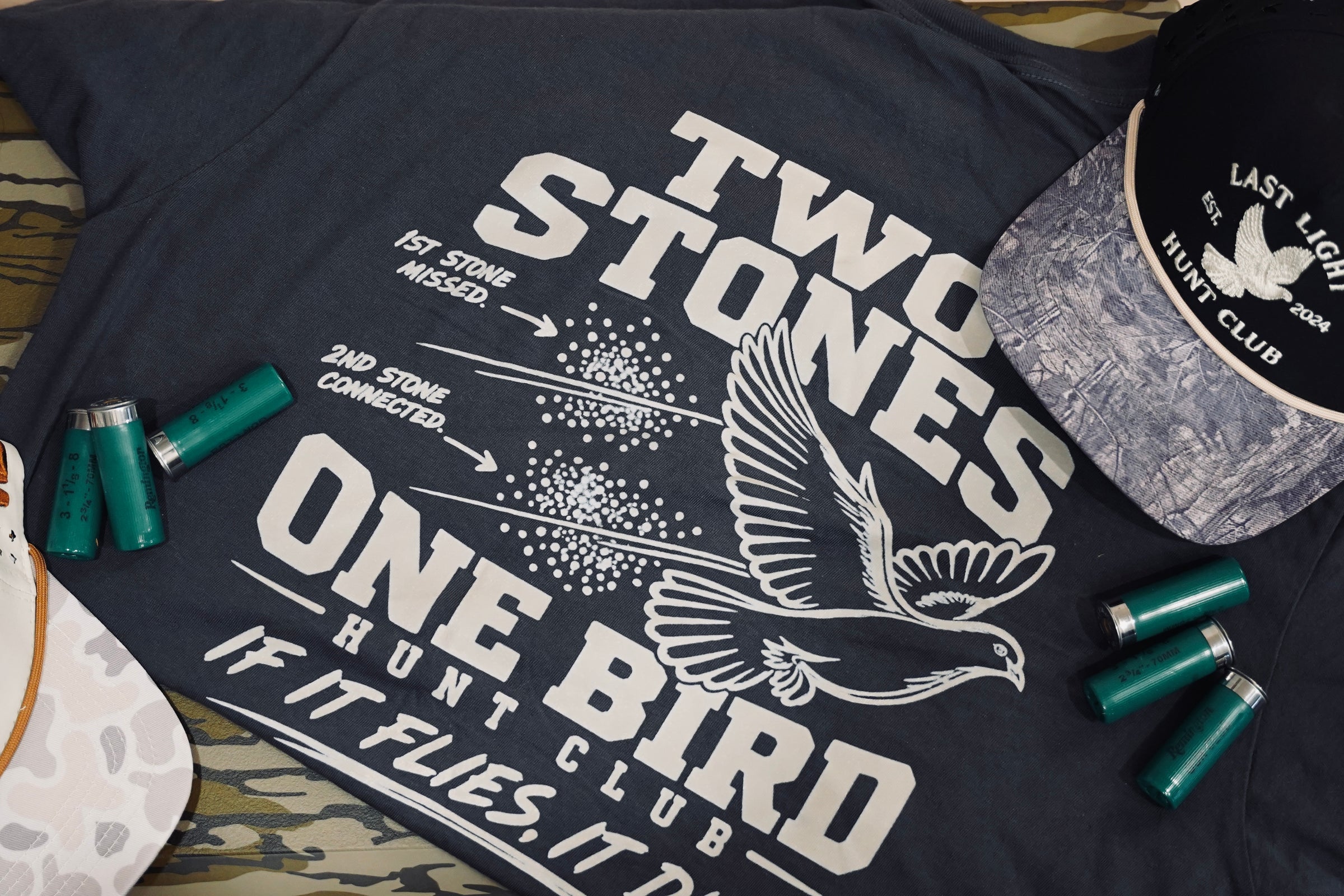 2 Stones 1 bird T-shirt