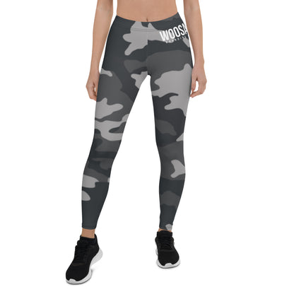 Woosah Black Camo Leggings