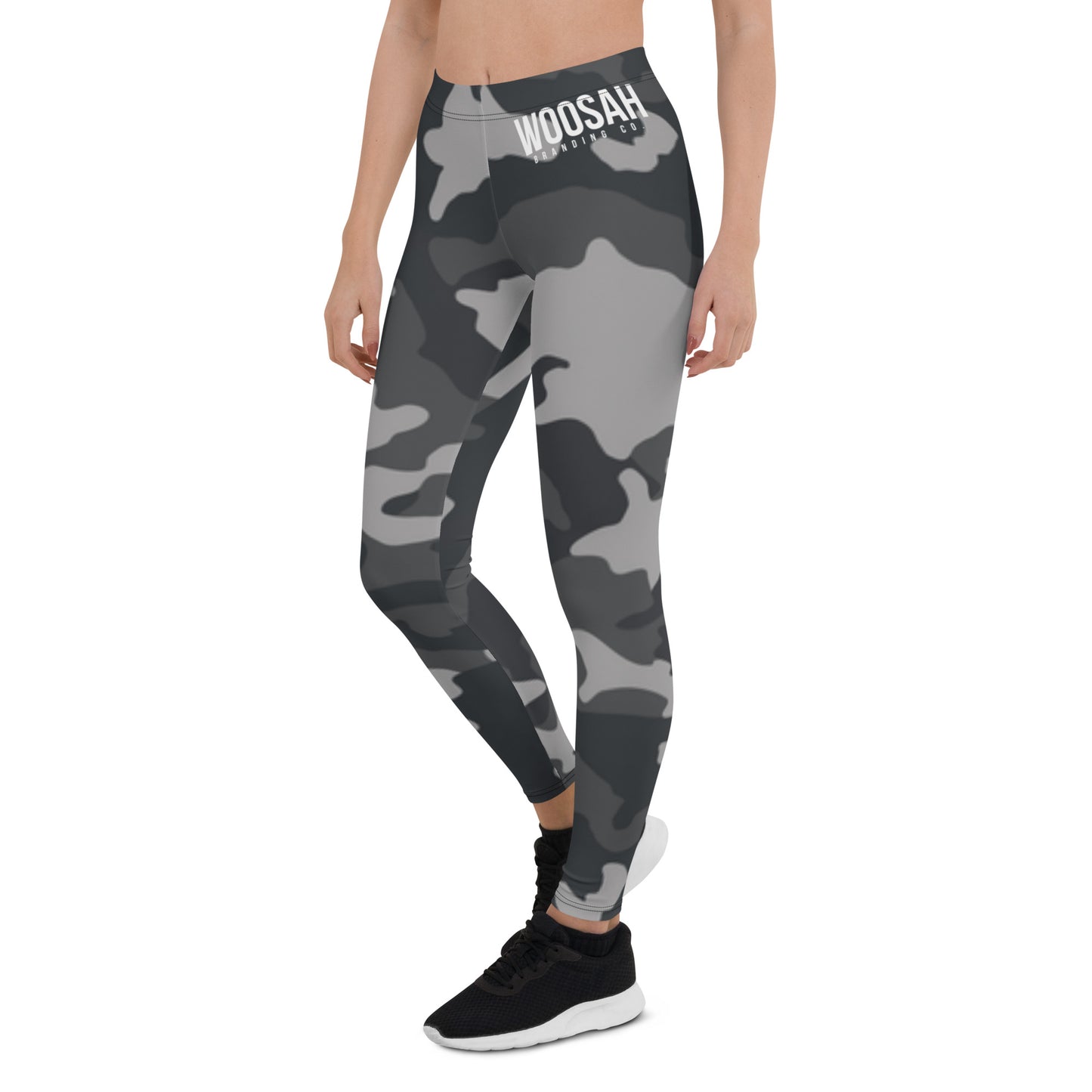 Woosah Black Camo Leggings