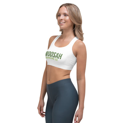 Woosah Brand Logo Sports bra