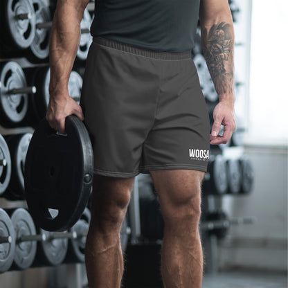 Woosah Brand Logo Athletic Long Shorts