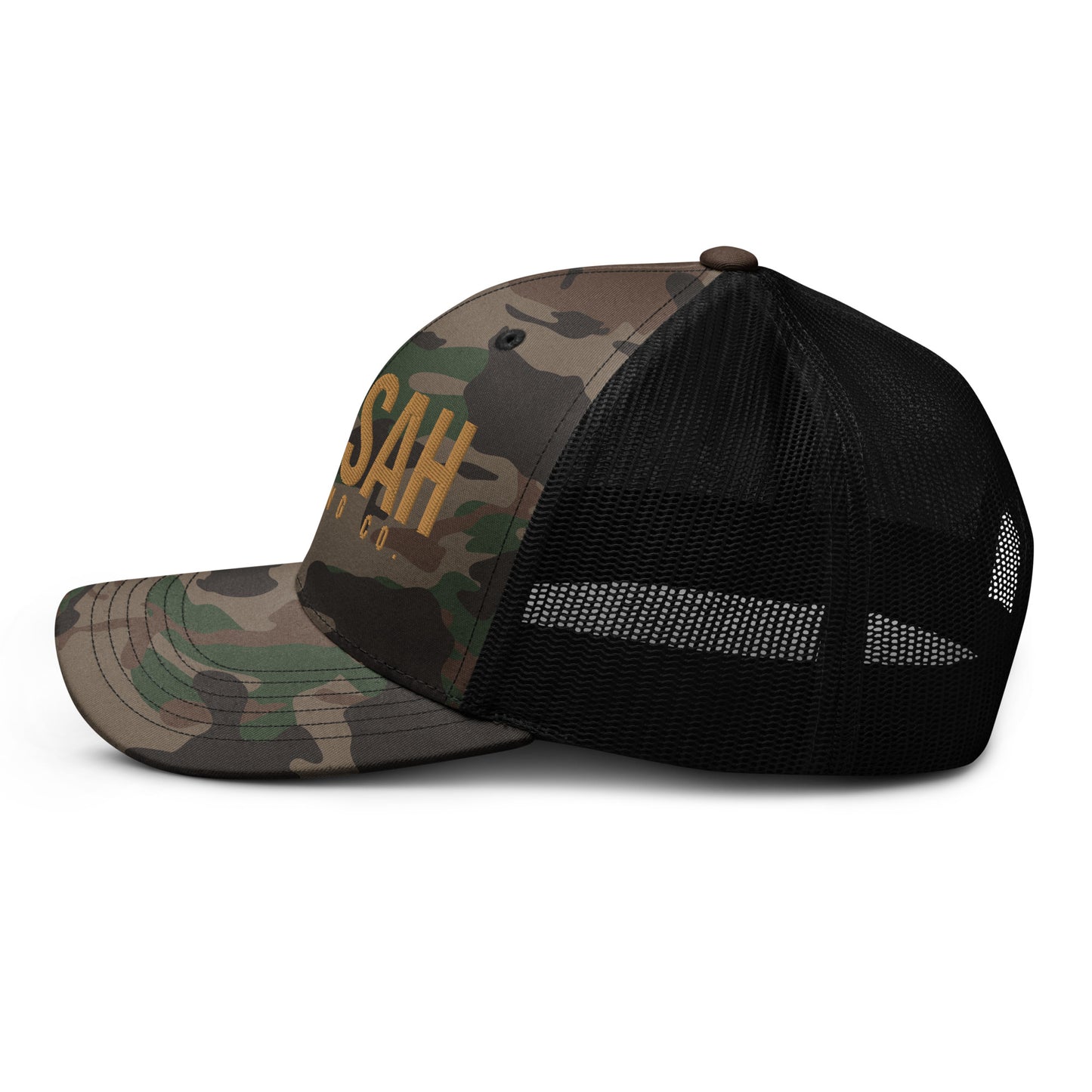 Woosah Logo Camouflage Snapback