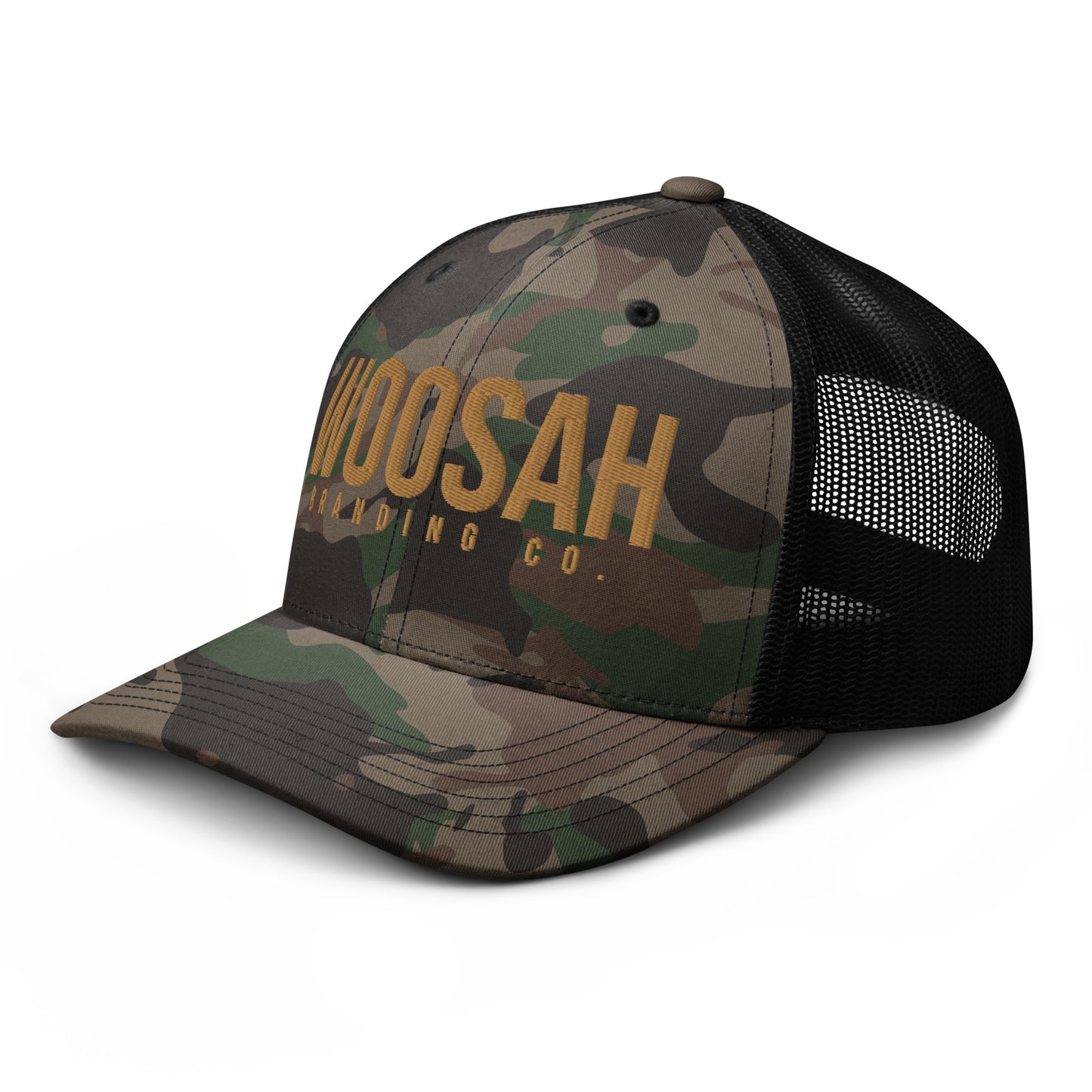 Woosah Logo Camouflage Snapback