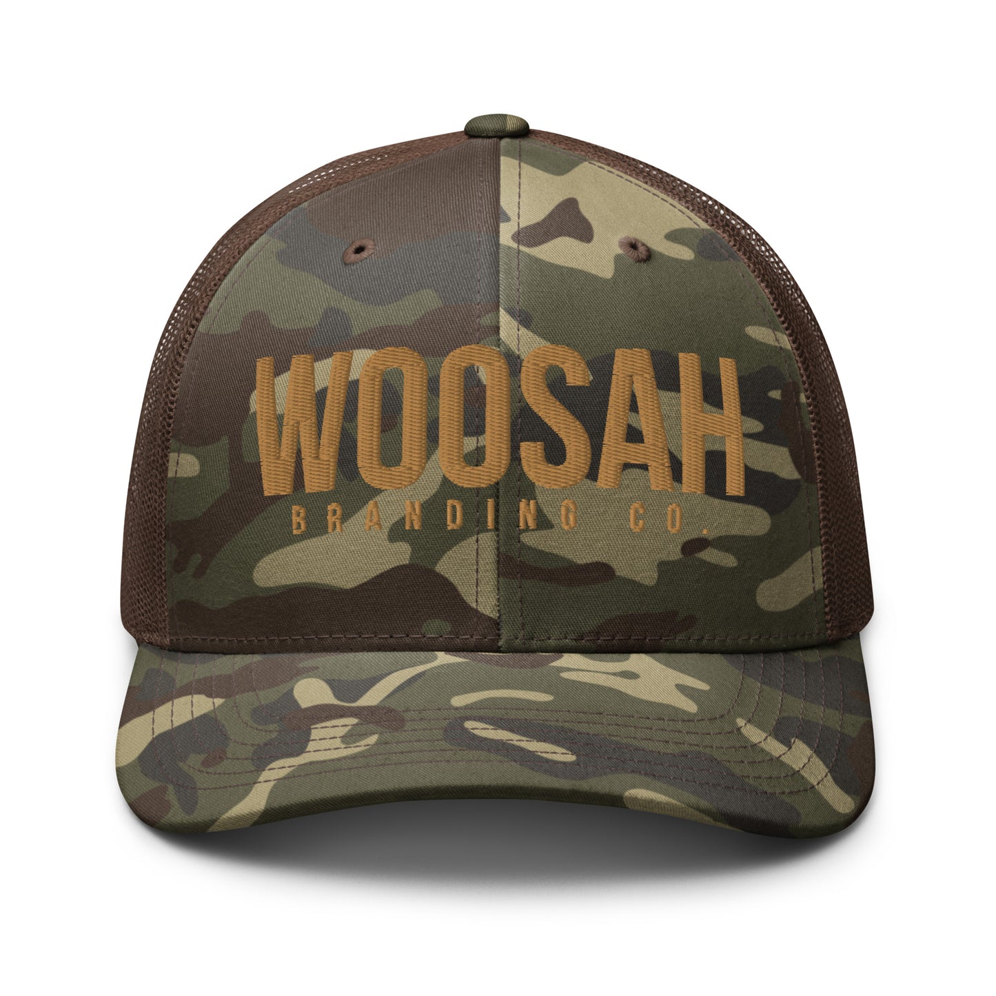 Woosah Logo Camouflage Snapback