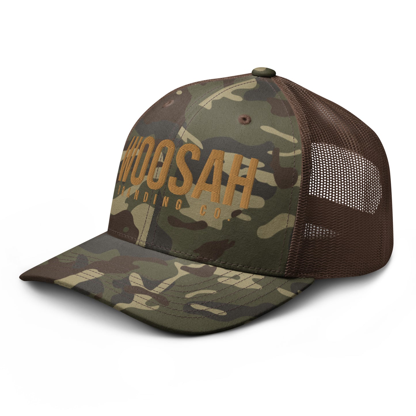 Woosah Logo Camouflage Snapback