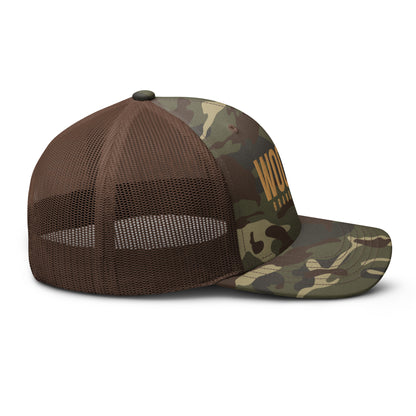 Woosah Logo Camouflage Snapback