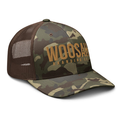 Woosah Logo Camouflage Snapback