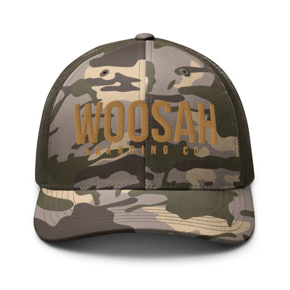 Woosah Logo Camouflage Snapback