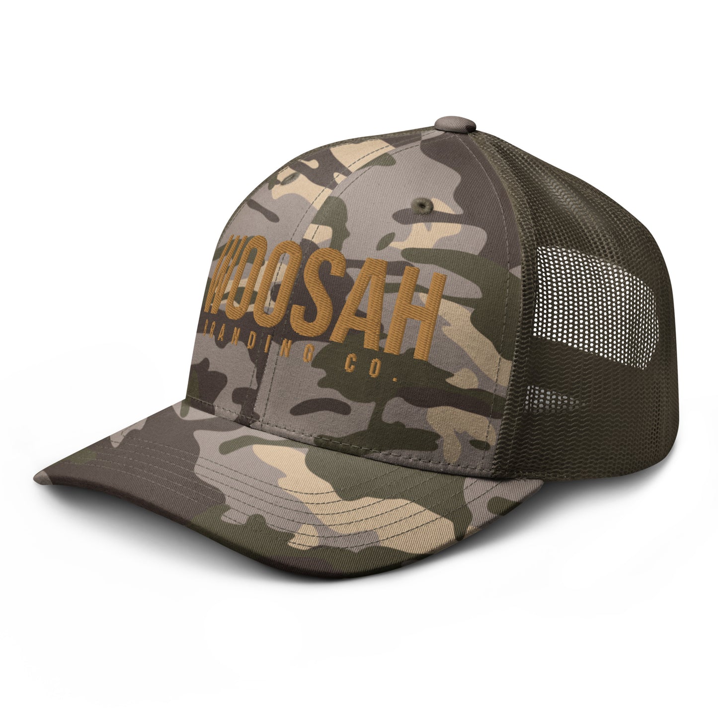 Woosah Logo Camouflage Snapback