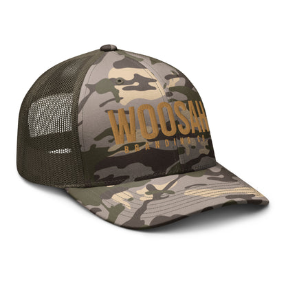 Woosah Logo Camouflage Snapback