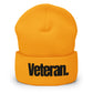Woosah Veteran. Cuffed Beanie