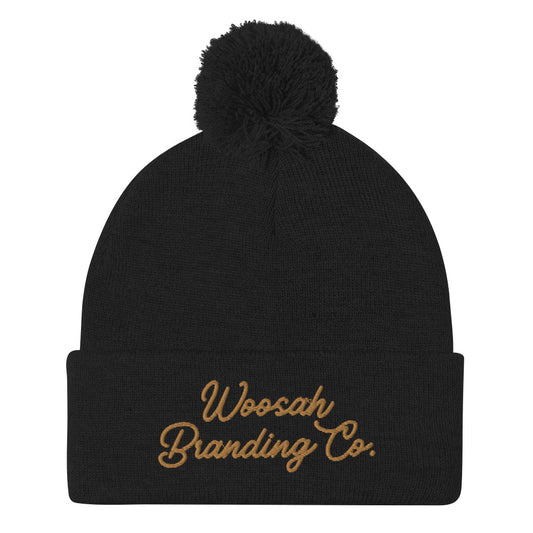 Woosah Pom-Pom Beanie