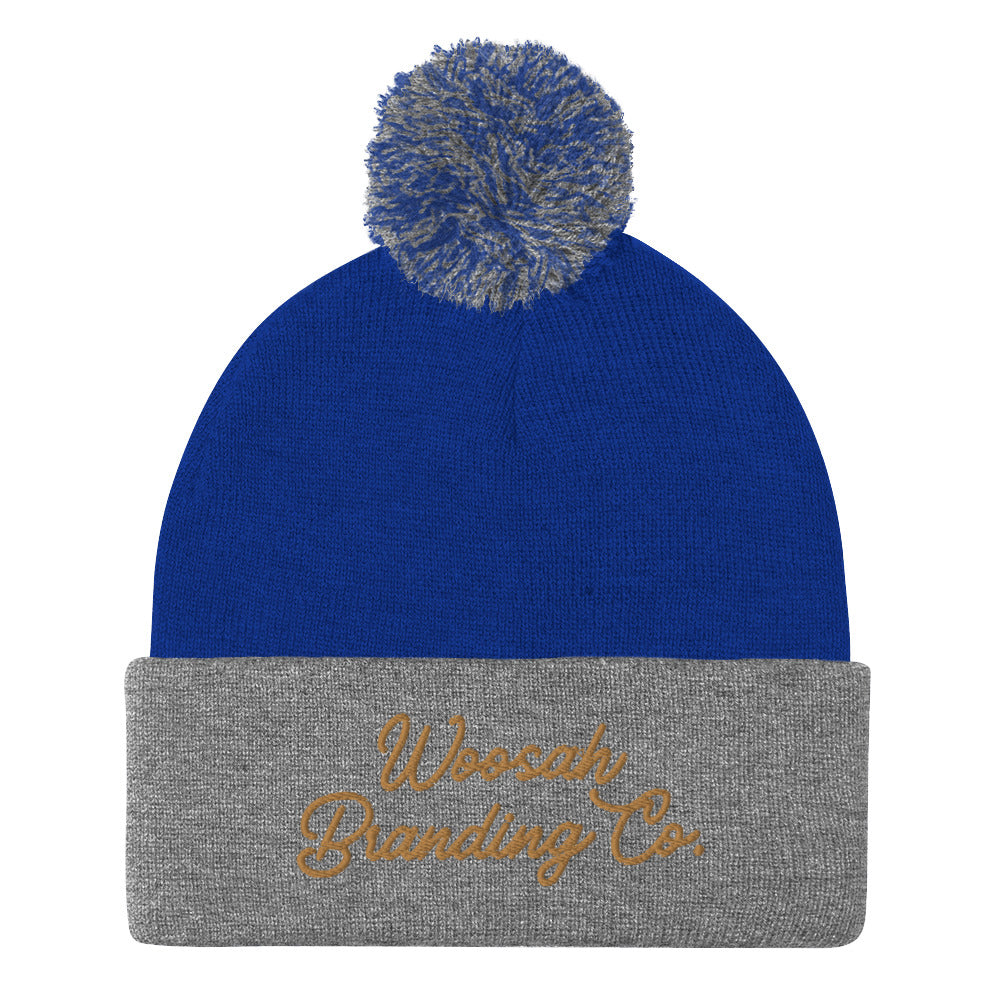 Woosah Pom-Pom Beanie