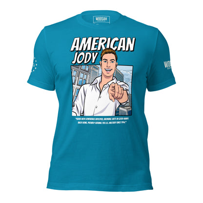 Woosah American Jody Fitted Unisex t-shirt