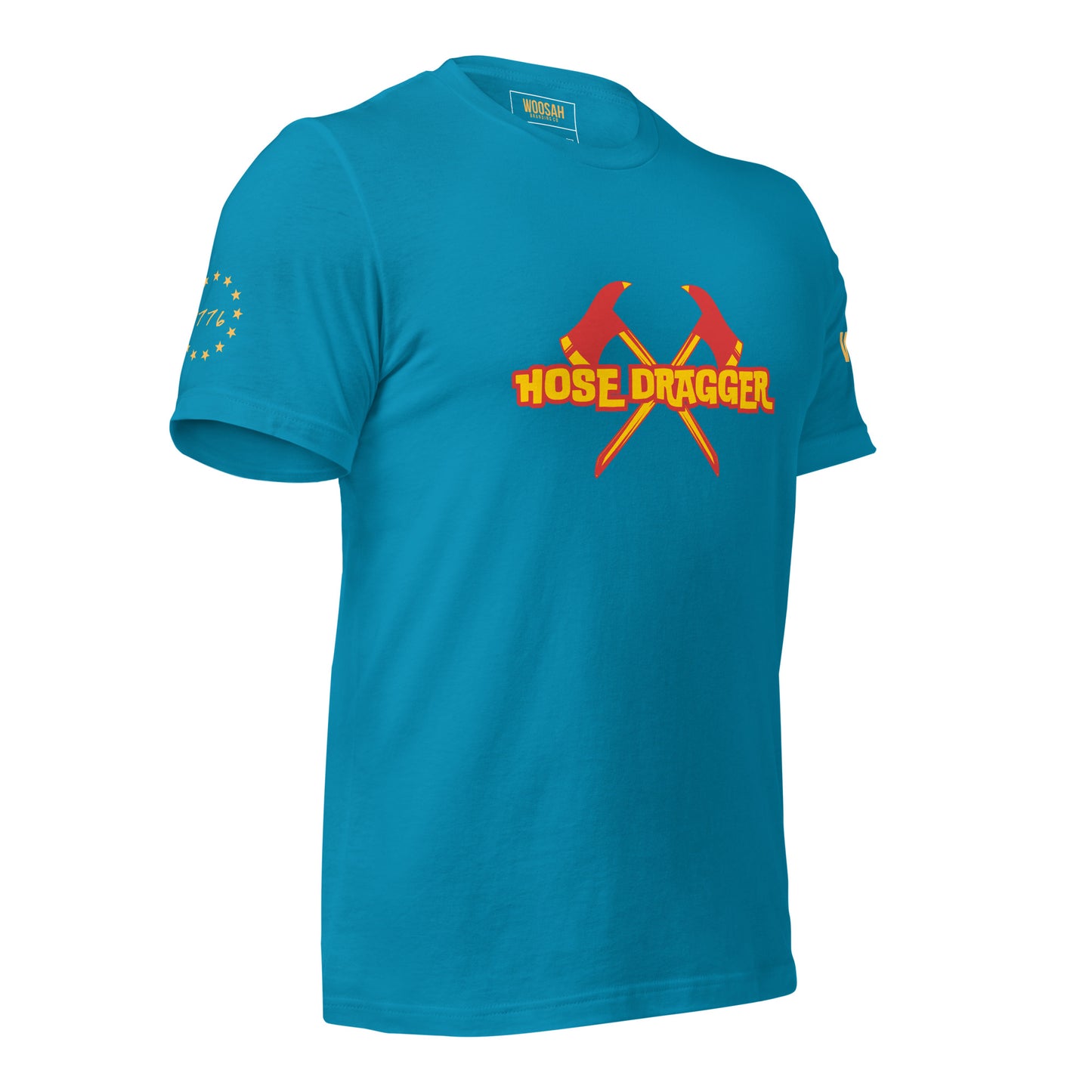 Woosah Hose Dragger Fitted Unisex t-shirt