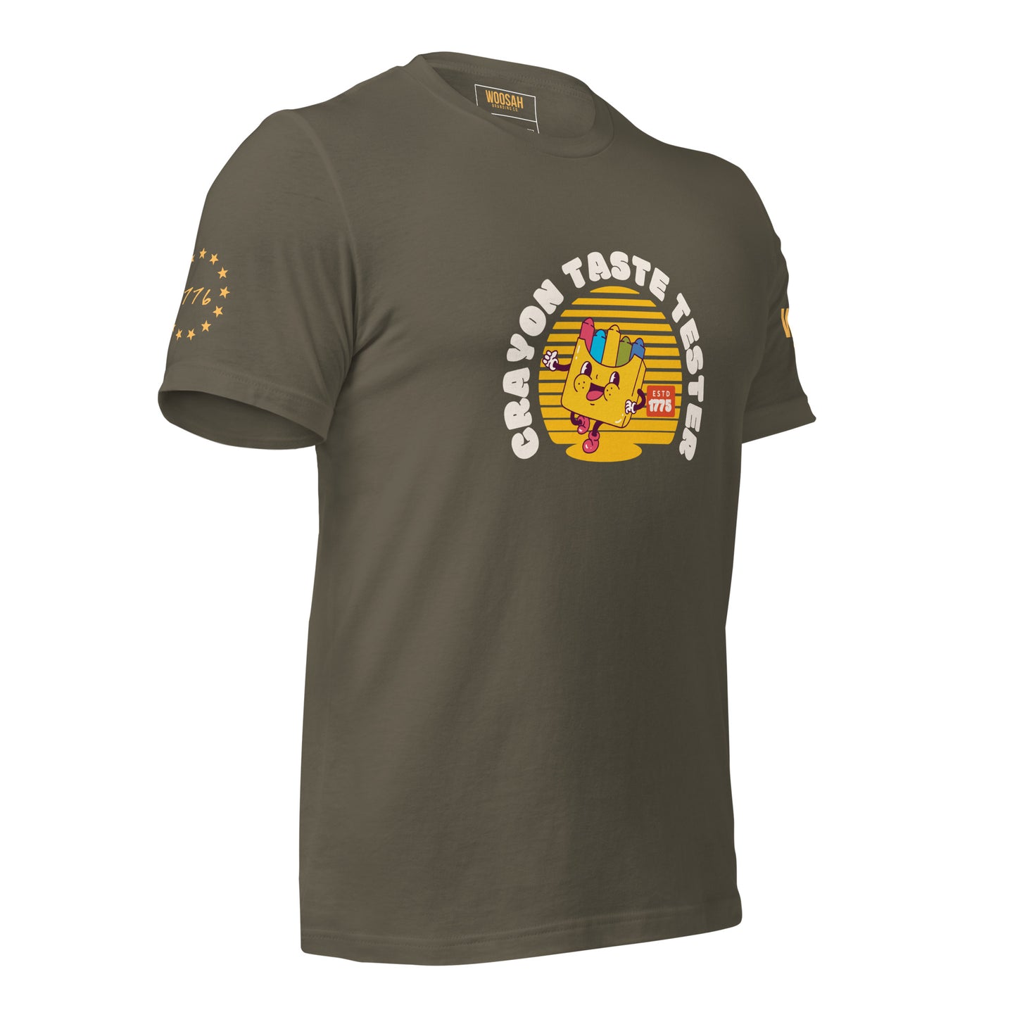 Woosah Taste Tester Marines Fitted Unisex t-shirt