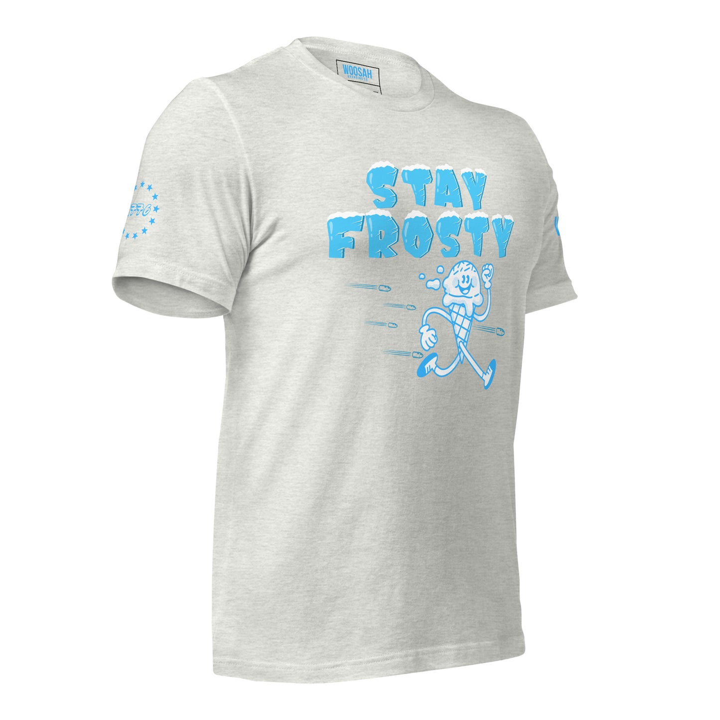 Woosah Stay Frosty Fitted Unisex t-shirt