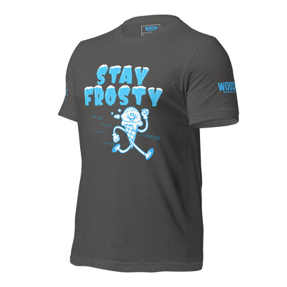 Woosah Stay Frosty Fitted Unisex t-shirt