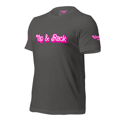 Woosah Tap & Rack Fitted Unisex t-shirt