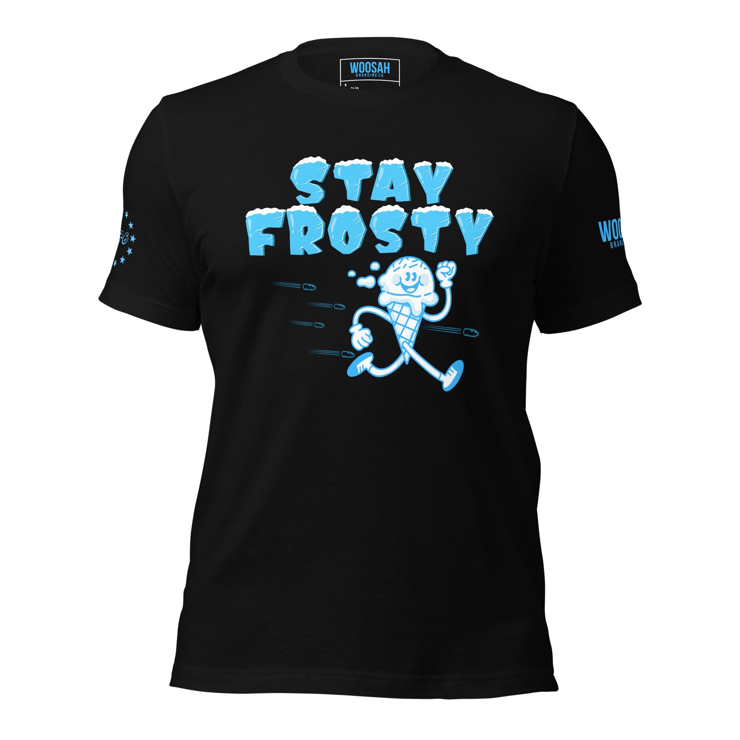 Woosah Stay Frosty Fitted Unisex t-shirt