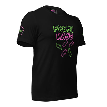 Woosah Fresh Mags Fitted Unisex t-shirt