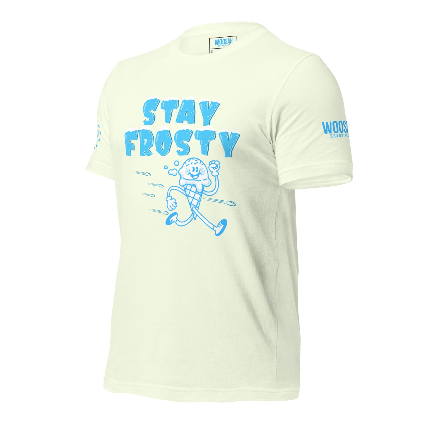 Woosah Stay Frosty Fitted Unisex t-shirt