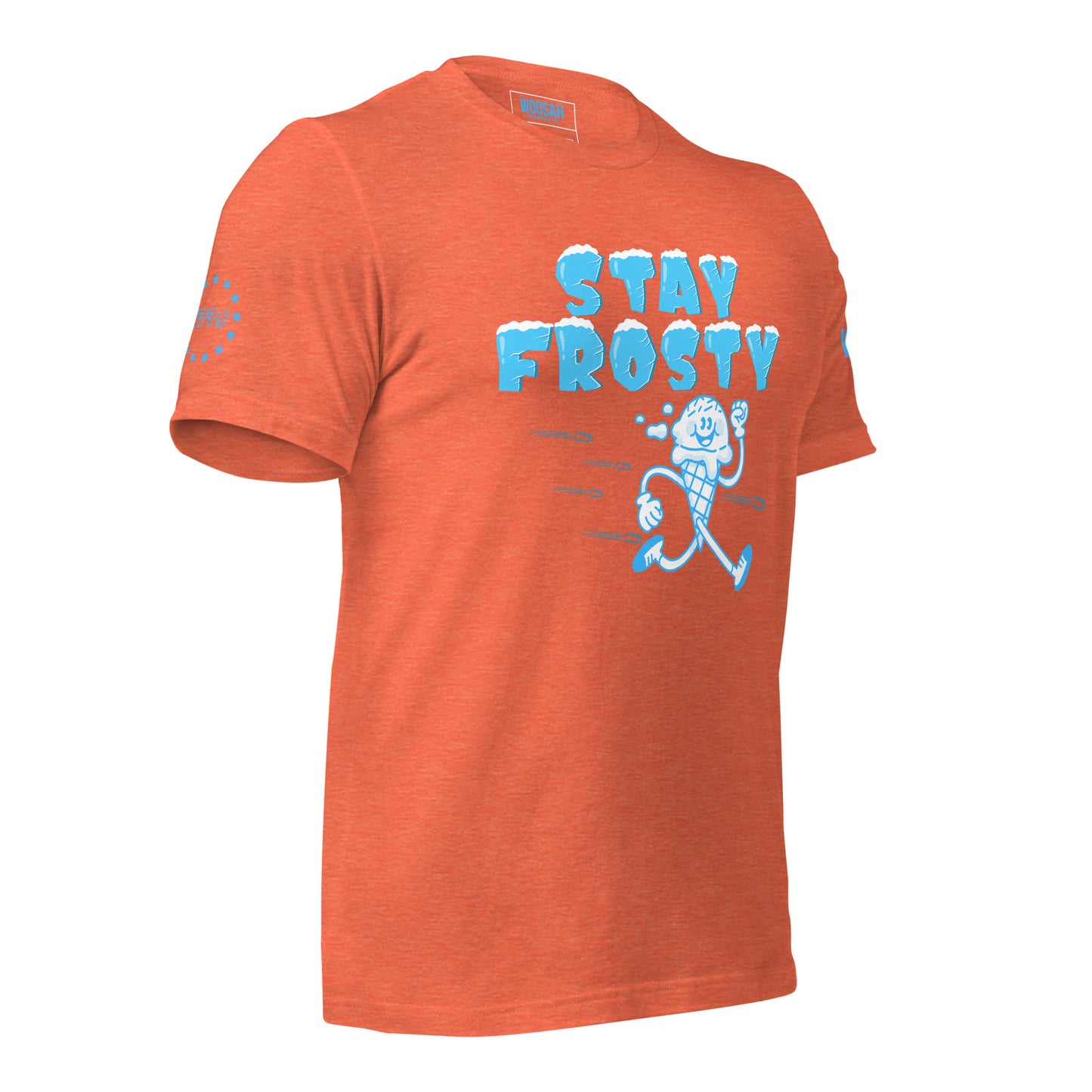 Woosah Stay Frosty Fitted Unisex t-shirt