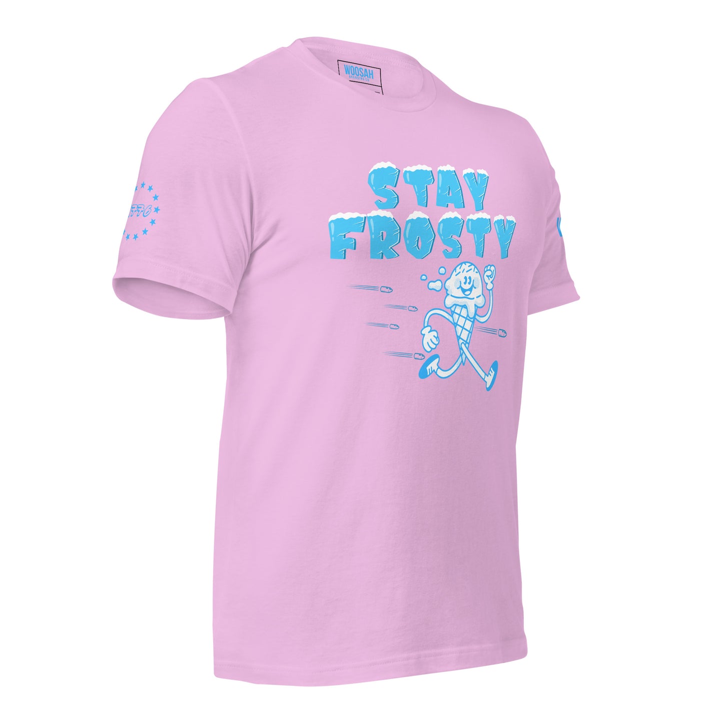 Woosah Stay Frosty Fitted Unisex t-shirt