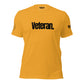 Woosah "Veteran." Fitted Tee