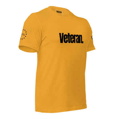 Woosah Veteran. Fitted Unisex t-shirt