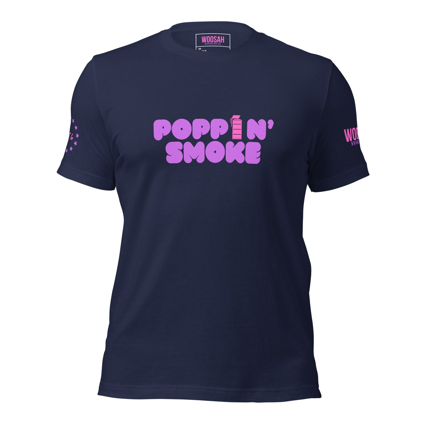 Woosah Pop Smoke Fitted Unisex t-shirt