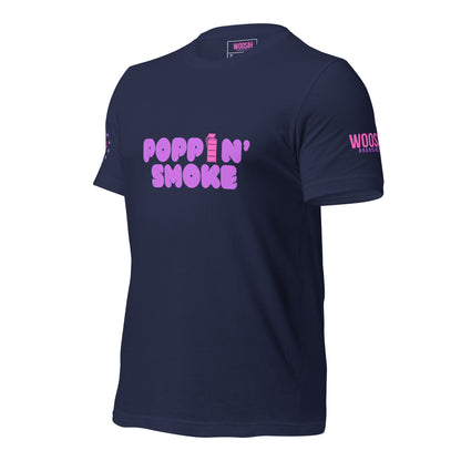 Woosah Pop Smoke Fitted Unisex t-shirt