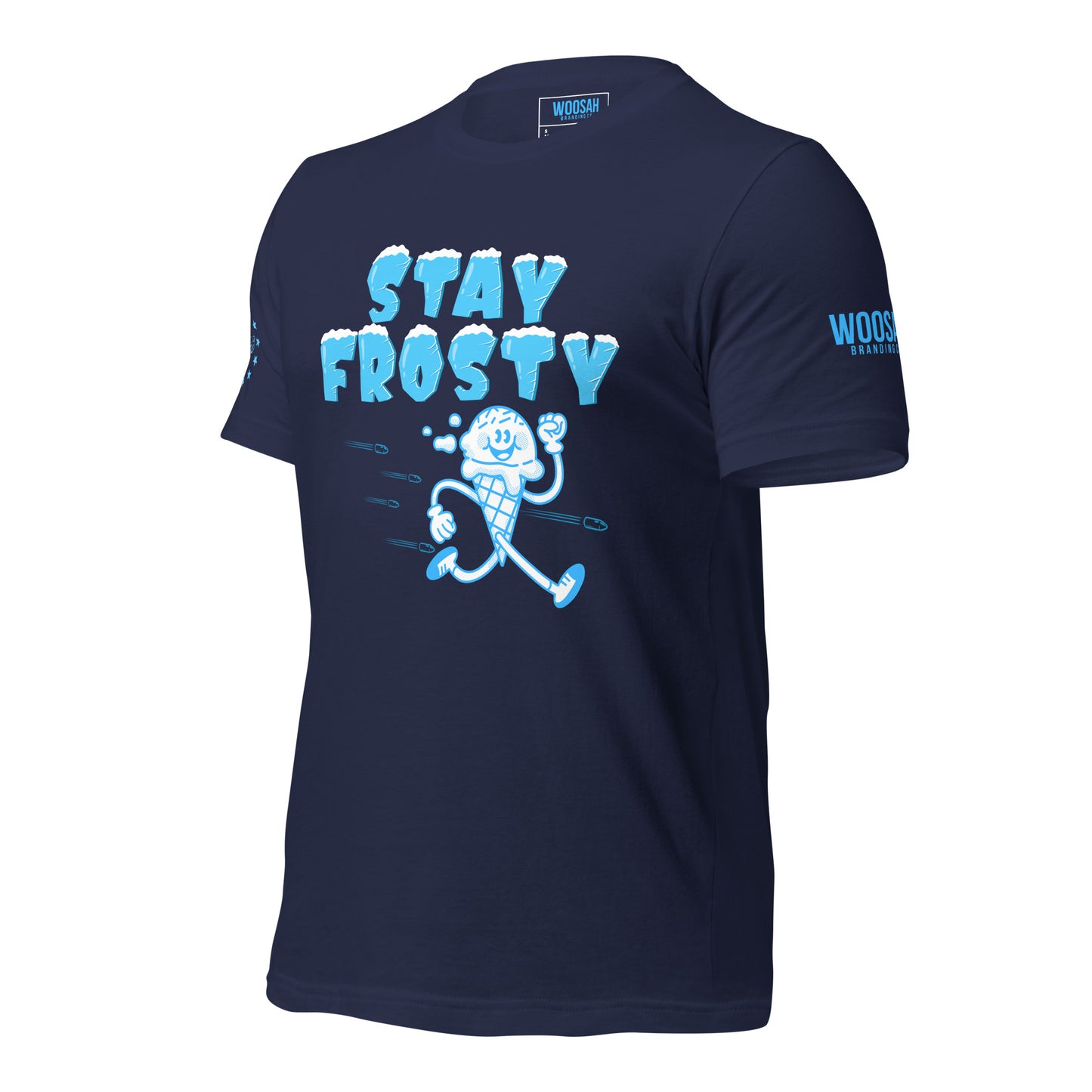 Woosah Stay Frosty Fitted Unisex t-shirt