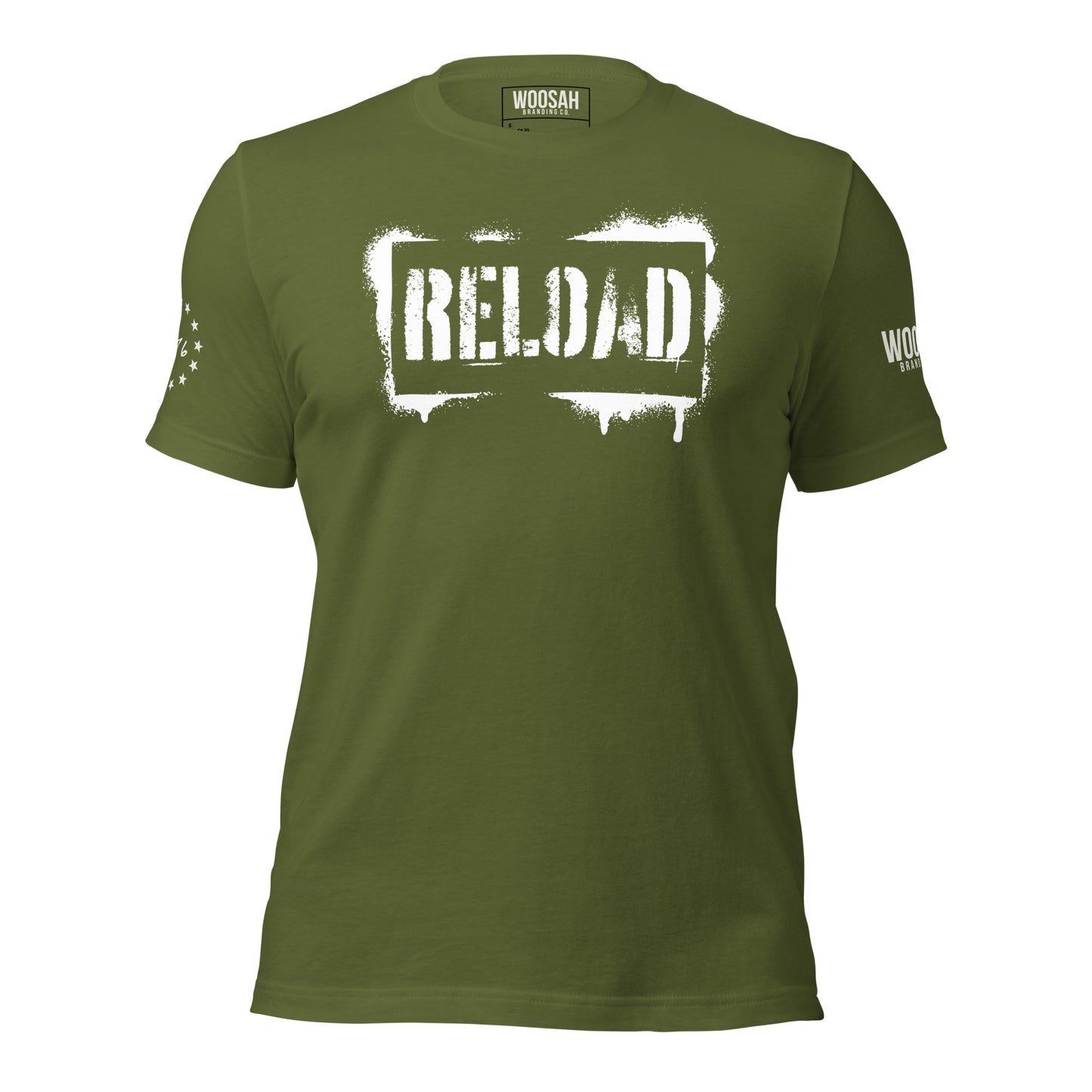 Woosah Reload Fitted Unisex t-shirt