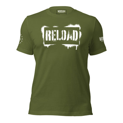 Woosah Reload Fitted Unisex t-shirt