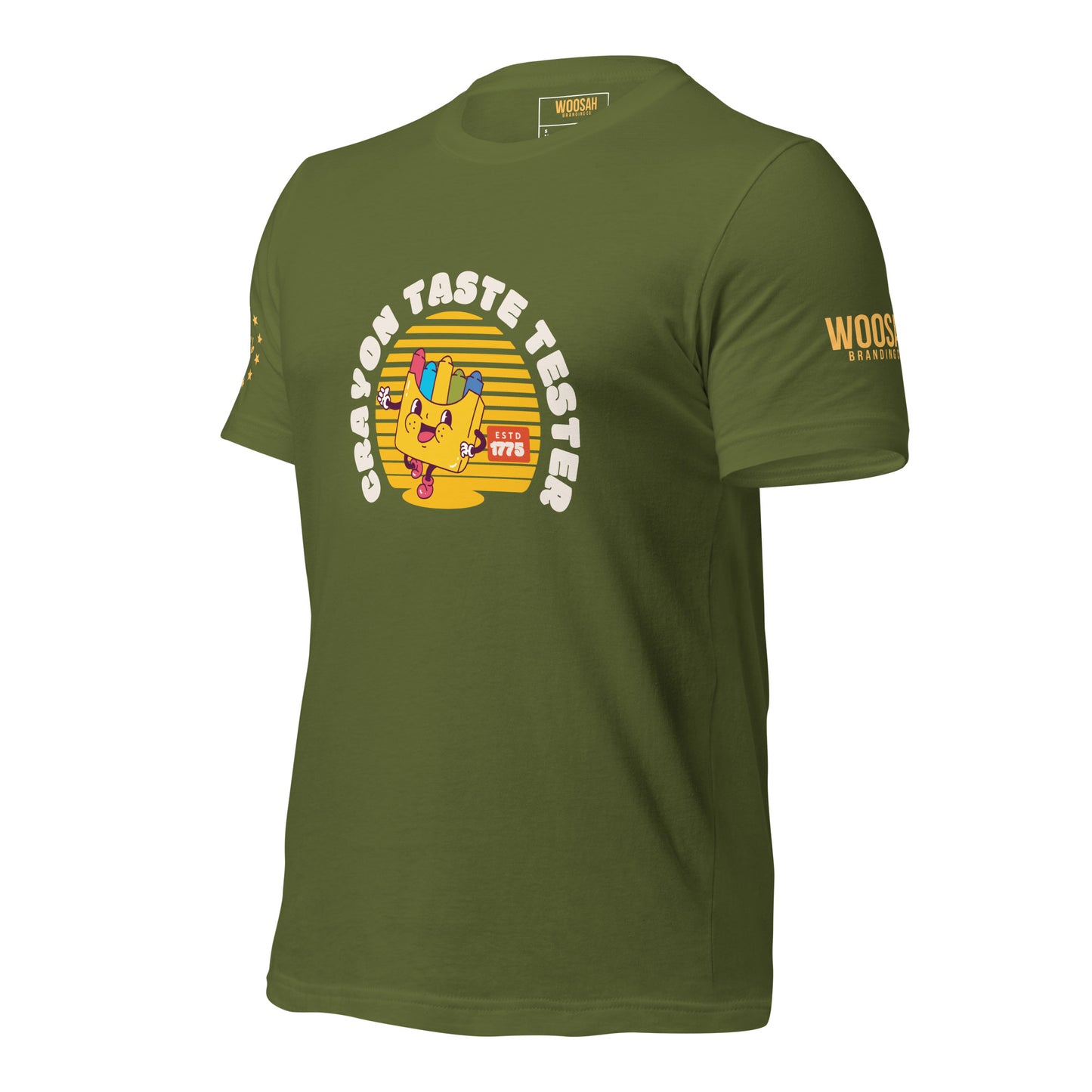 Woosah Taste Tester Marines Fitted Unisex t-shirt