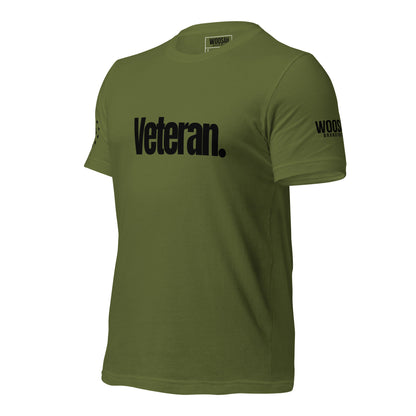 Woosah Veteran. Fitted Unisex t-shirt