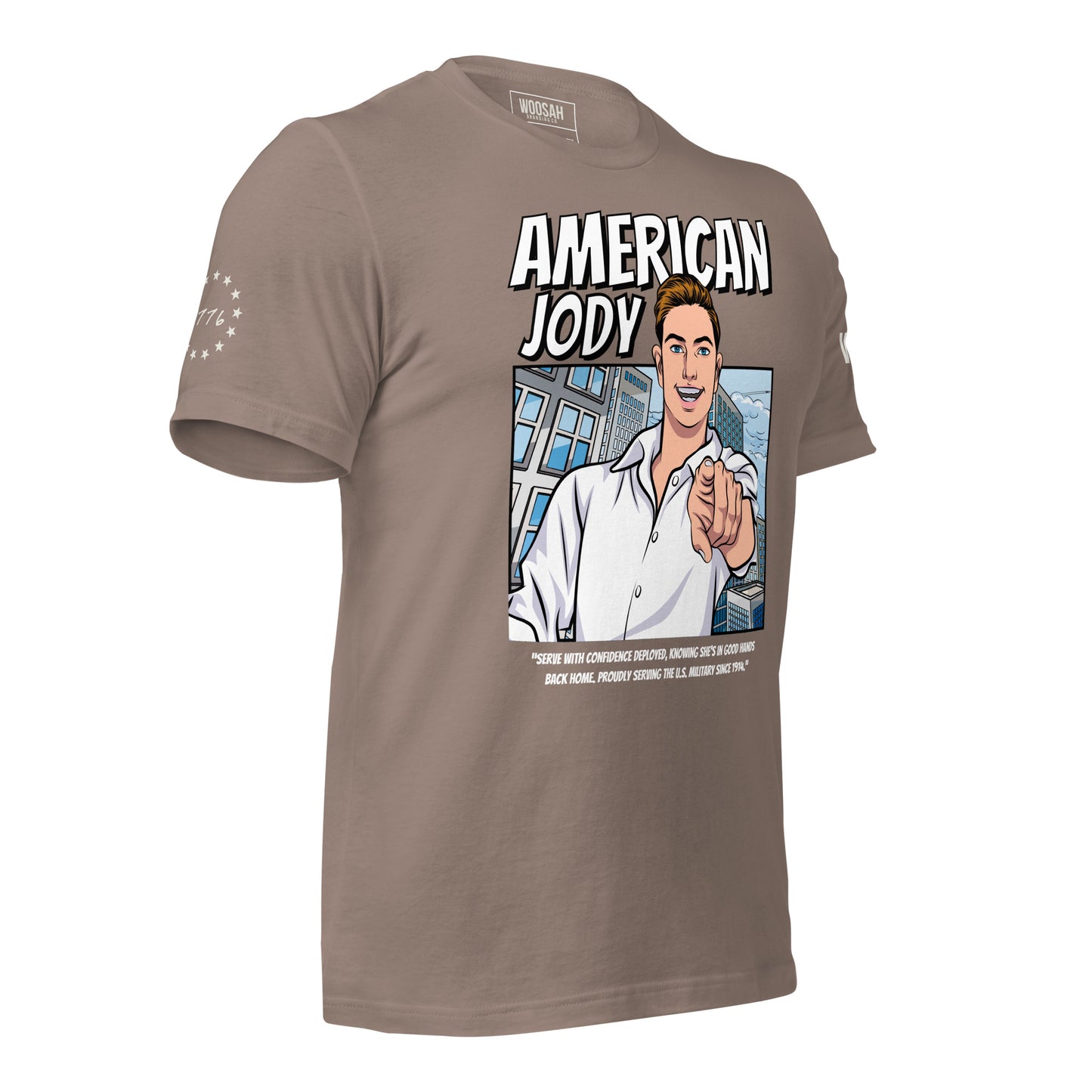 Woosah American Jody Fitted Unisex t-shirt