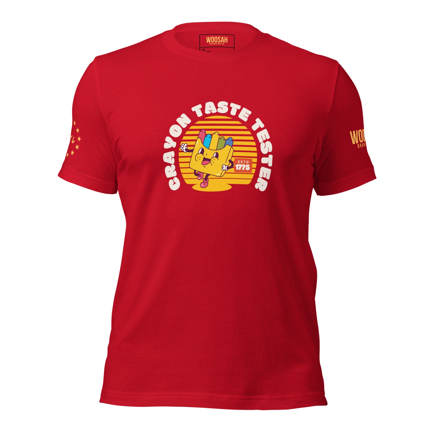 Woosah Taste Tester Marines Fitted Unisex t-shirt